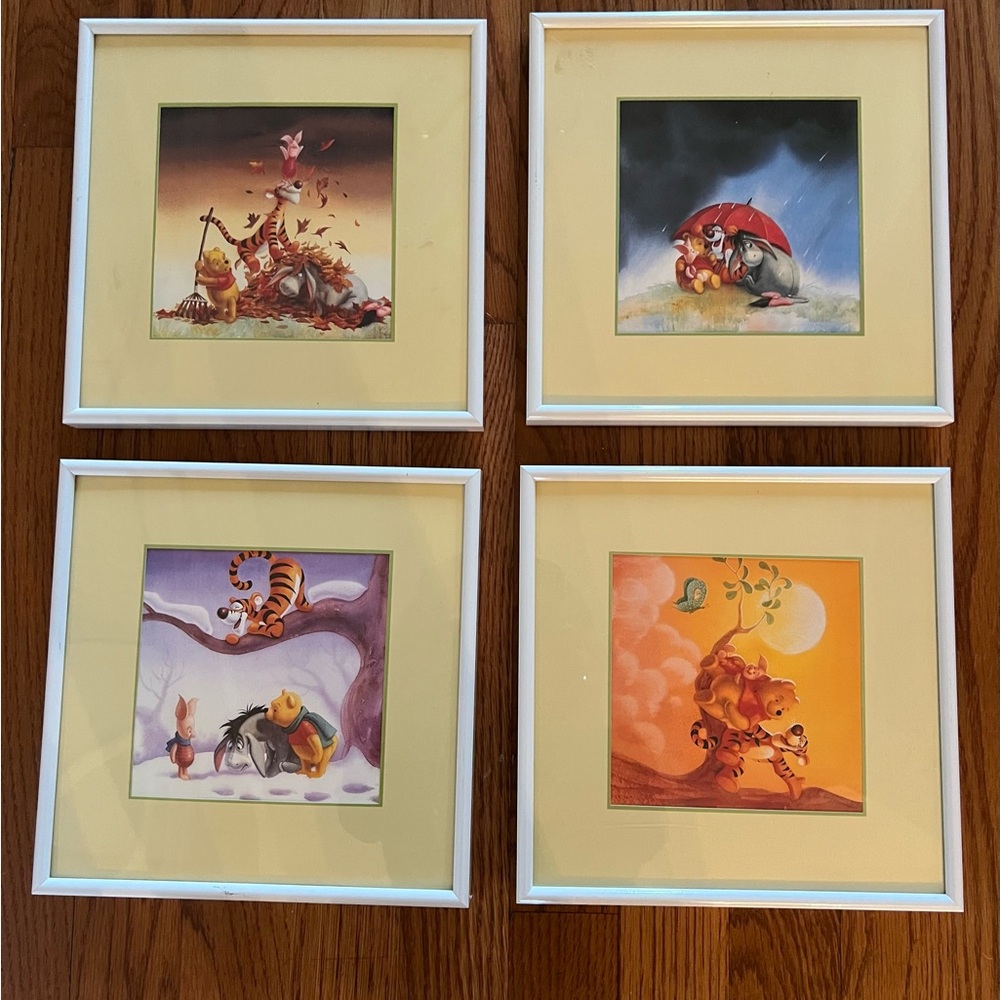 Set of 4 Framed Art Prints
